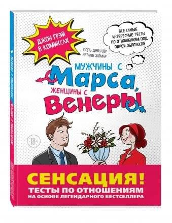 Мужчины с Марса, Женщины с Венеры. Тесты по отношениям по Грею | Men Are from Mars, Women Are from Venus: Relationship Tests by Gray