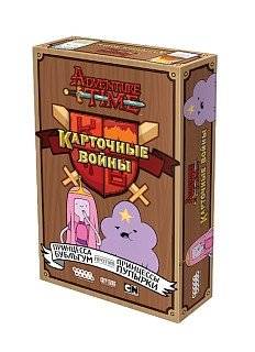 Настольная игра "Время приключений: карточные войны. Принцесса Бубыльгум против принцессы Пупырки" | Adventure Time: Card Wars - Princess Bubblegum vs. Lumpy Space Princess Board Game