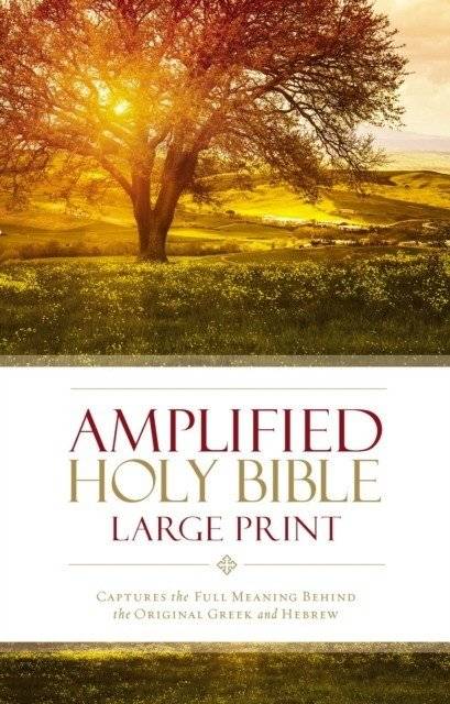 Amplified Holy Bible, Large Print: Captures the Full Meaning Behind the Original Greek and Hebrew | Amplified Holy Bible, Large Print