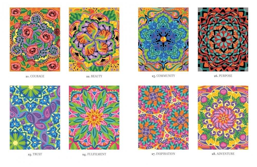 Mystery Coloring Mandalas фото книги 3
