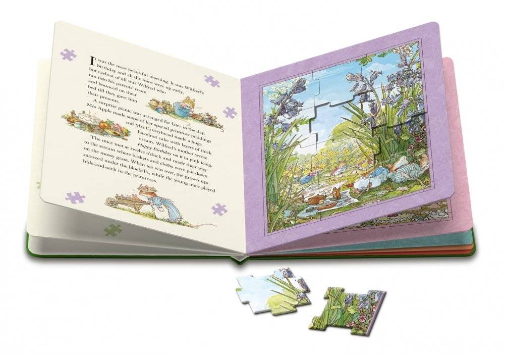 The Brambly Hedge Jigsaw Book фото книги 3