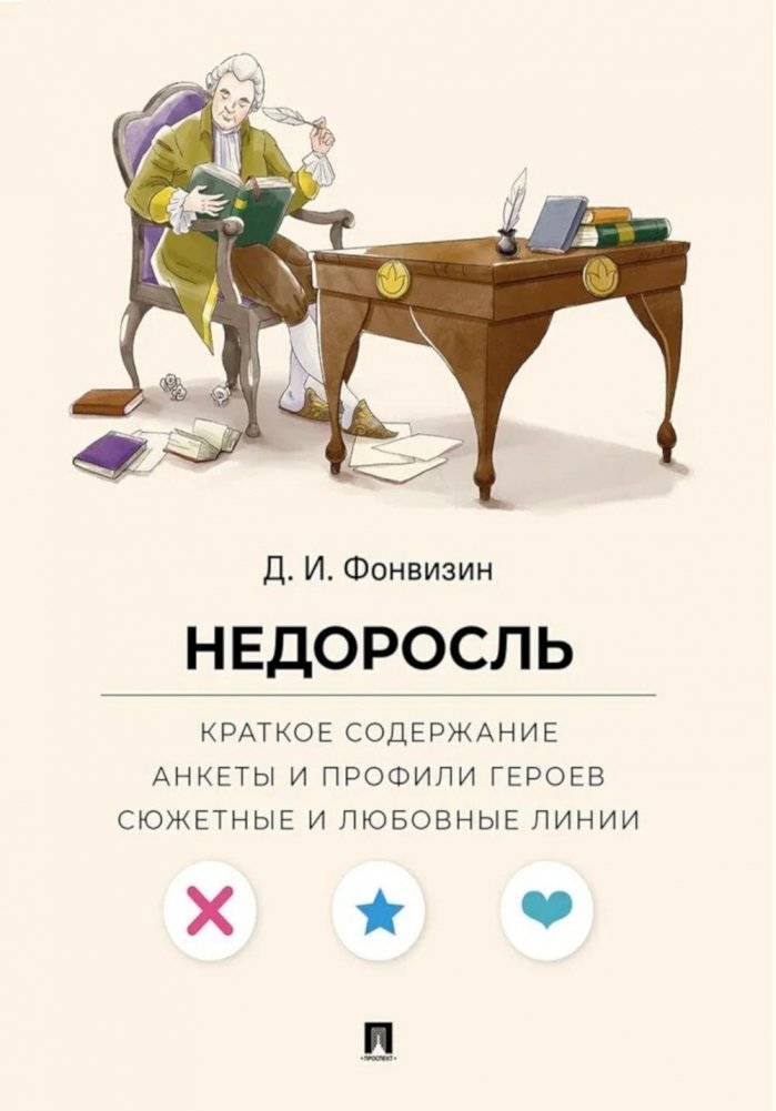 Фонвизин Д.И. Недоросль. Краткое содержание. Анкеты и профили героев. Сюжетные и любовные линии | Fonvizin D.I. The Minor: Summary, Character Profiles, Plot and Love Lines