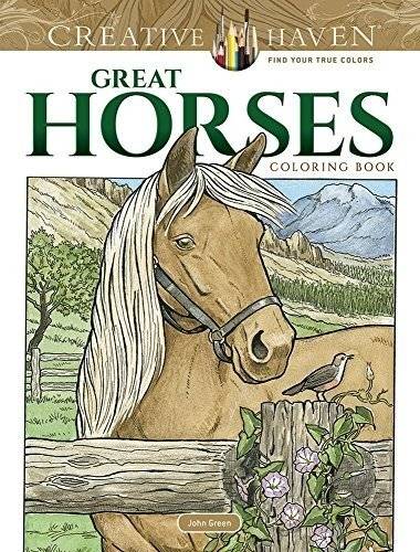 Great Horses. Coloring Book | Great Horses Coloring Book
