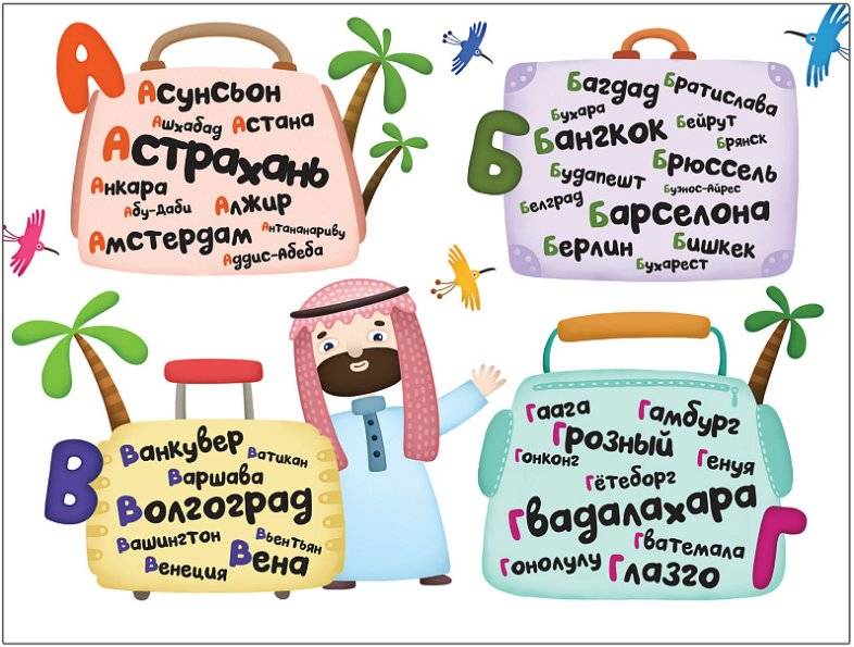 Поиграем в города. Путеводитель-азбука фото книги 5