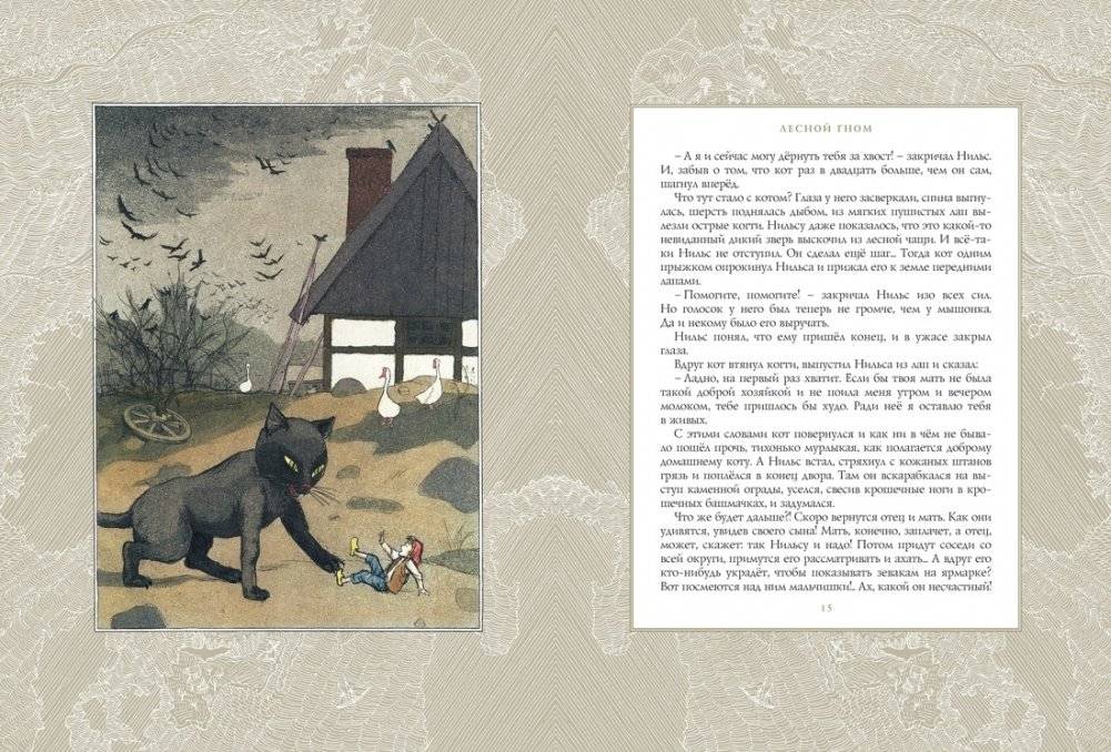 Чудесное путешествие Нильса с дикими гусями фото книги 5