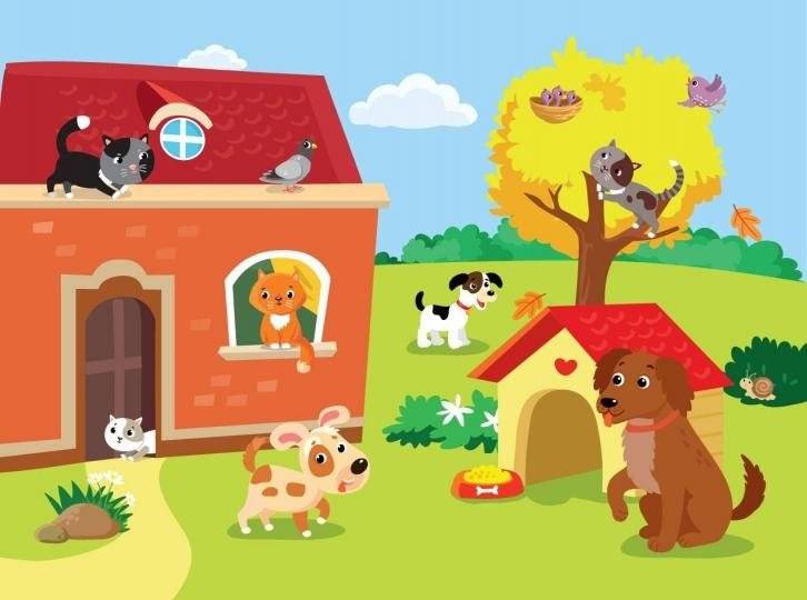 Многоразовые водные раскраски. Выпуск 11. Кошки и собаки | Reusable Water Painting Book: Cats and Dogs