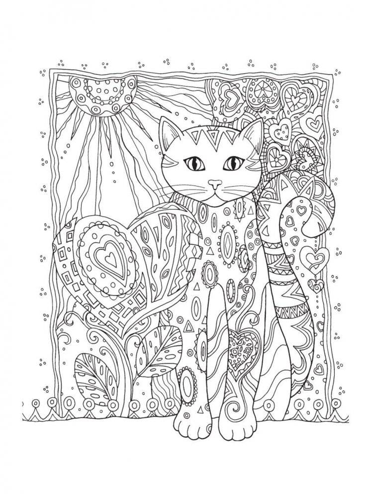 Котики. Раскраски, поднимающие настроение фото книги 3