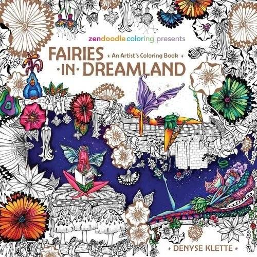 Феи в стране грез. Книжка-раскраска художника | Fairies in Dreamland: An Artist's Coloring Book