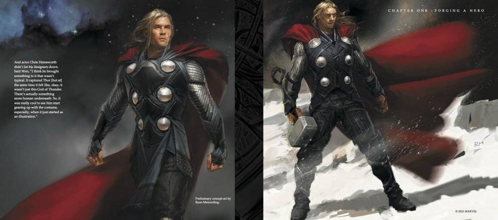 Marvel Studios` the Infinity Saga - Thor: the Art of the Movie фото книги 2