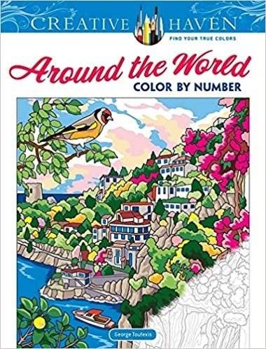 Вокруг света. Раскраска по номерам | Around the World. Color by Number. Coloring Book