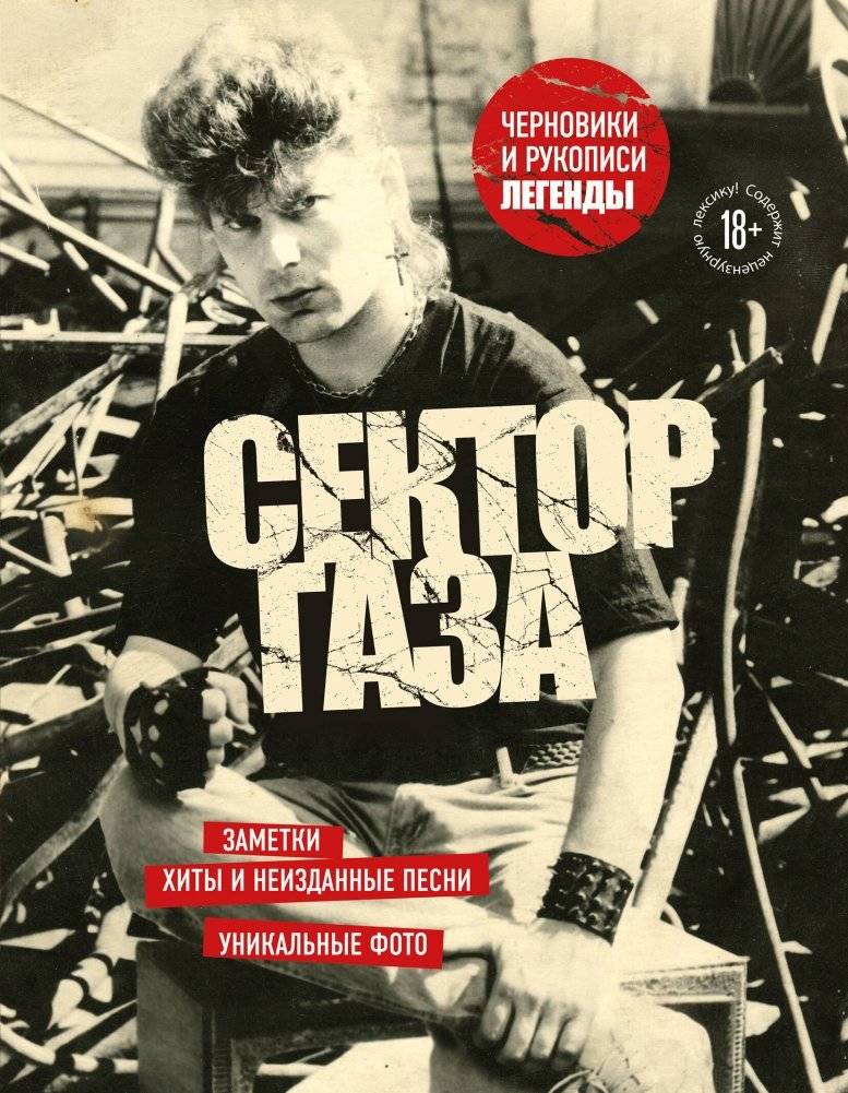 Сектор Газа. Черновики и рукописи легенды. Заметки, хиты и неизданные песни, уникальные фото | Sektor Gaza: Drafts and Manuscripts of a Legend