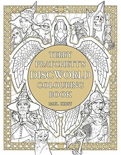 Раскраска по Плоскому миру Терри Пратчетта | Terry Pratchett's Discworld Colouring Book