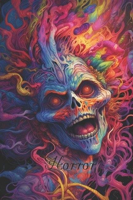 Книжка-раскраска ужасов: страшная книжка-раскраска для взрослых | Horror Coloring Book: The Scary Coloring Book for Adults