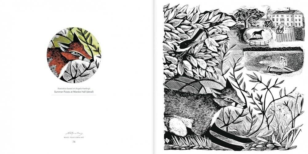 Angela Harding Coloring Book фото книги 4