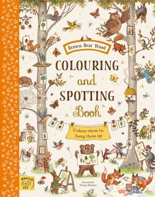 Brown Bear Wood: раскраска и поиск | Brown Bear Wood: Colouring and Spotting Book