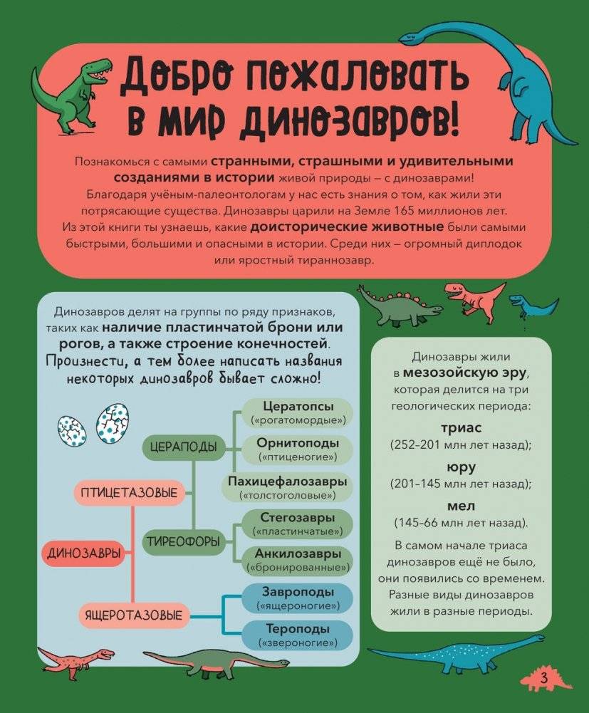 Динозавры. От архелона до тираннозавра: самые устрашающие факты, рекорды и достижения фото книги 3
