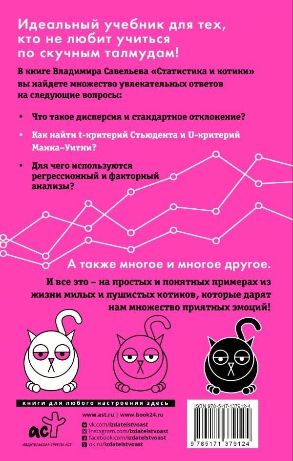 Статистика и котики фото книги 2