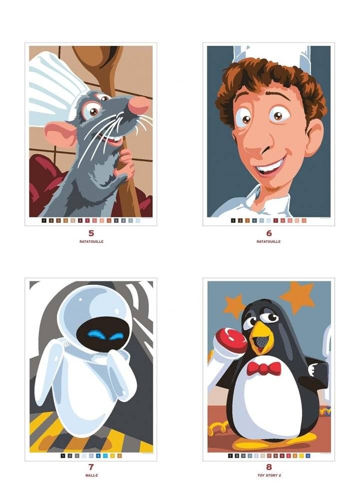 Mystery Colouring - Pixar фото книги 5