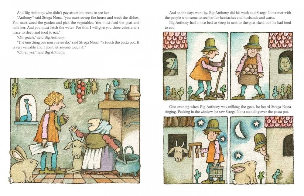 Strega Nona: Book and CD (Book and CD) фото книги 5