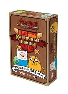 Настольная игра "Время приключений. Карточные войны. Финн против Джейка" | Adventure Time: Card Wars – Finn vs Jake Board Game