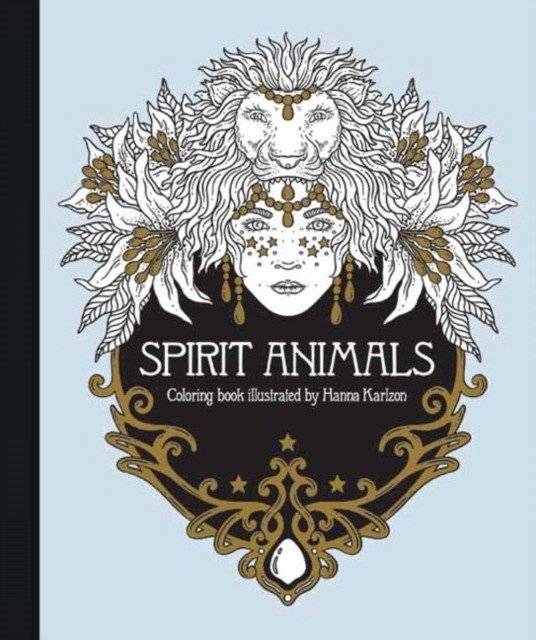 Раскраска «Друзья животных: Животные Духа» | Spirit Animals Coloring Book