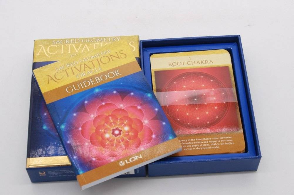 Sacred geomtery activation oracle фото книги 2