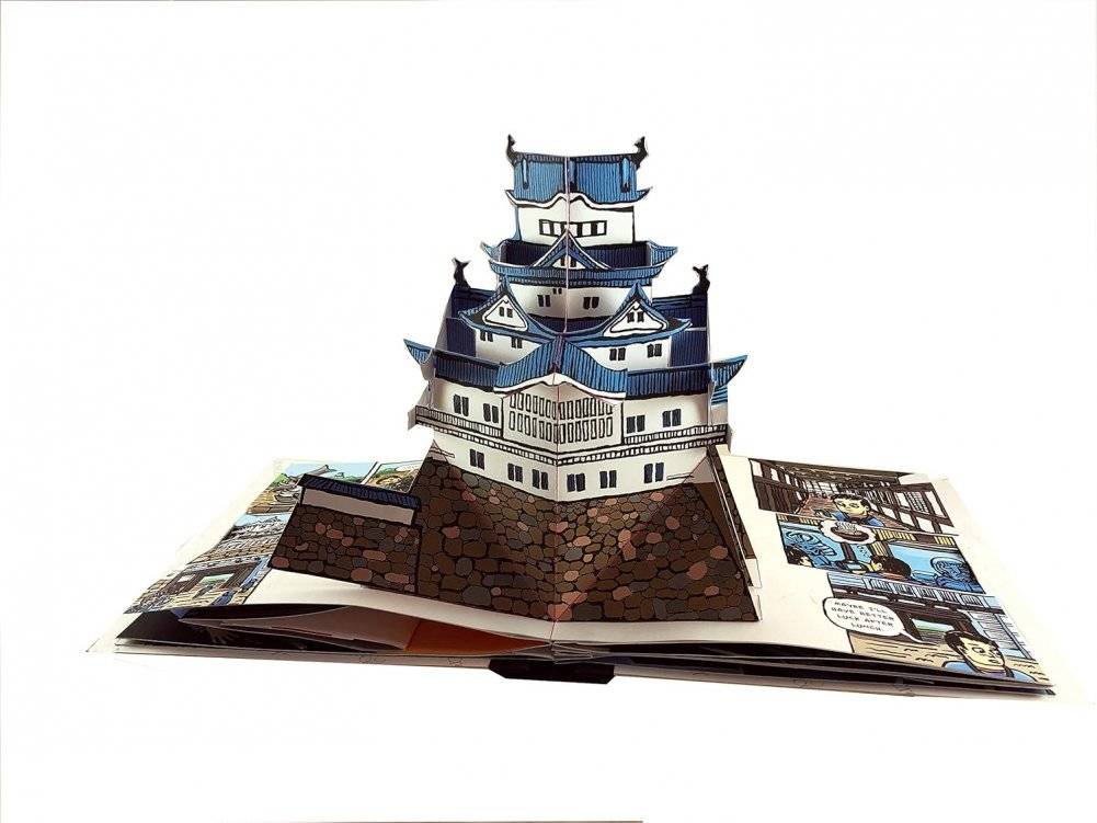 Japan Pop-Up Book: The Comic Adventures of Neko the Cat фото книги 2