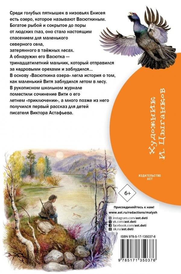 Васюткино озеро фото книги 2
