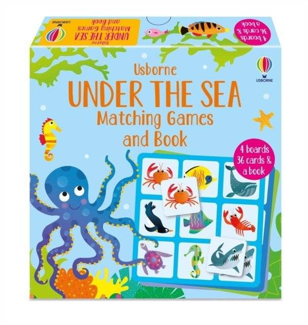 Игры на сопоставление и книга «Под водой» | Under The Sea Matching Games And Book