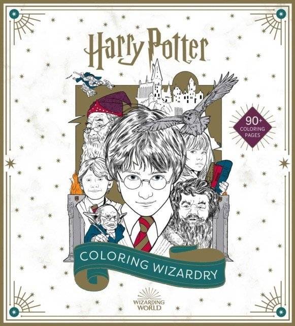 Гарри Поттер: Раскраска. Магия | Harry Potter: Coloring Wizardry