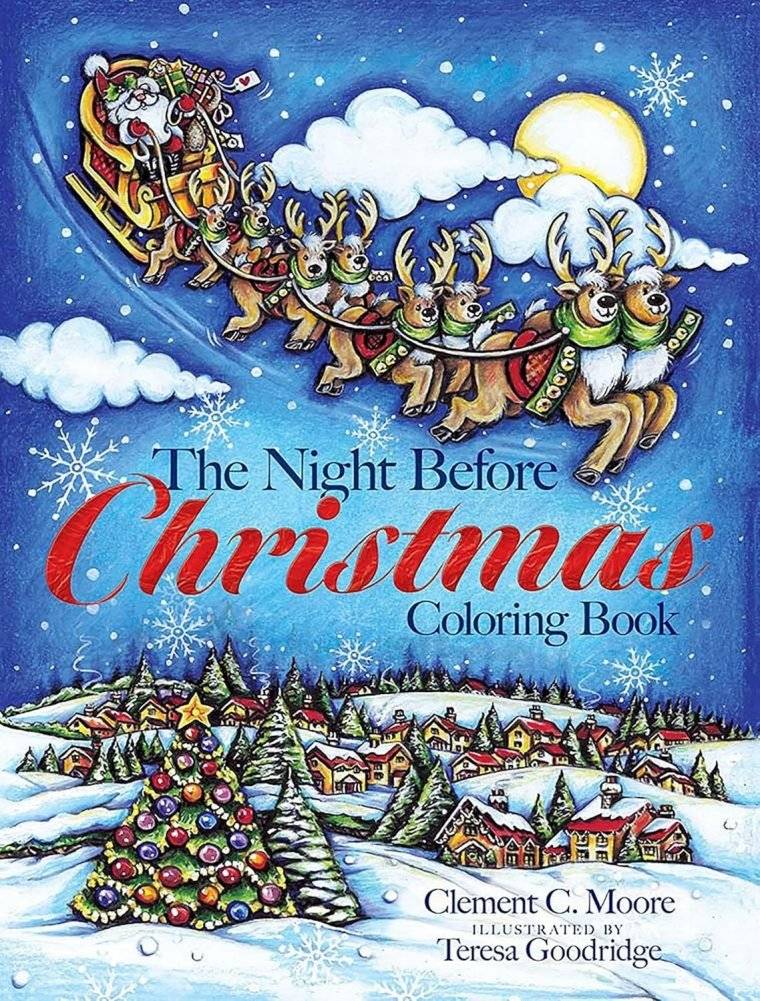 The Night Before Christmas Coloring Book | The Night Before Christmas Coloring Book