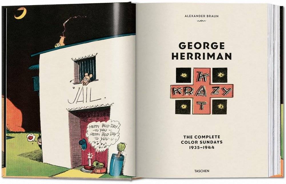 George Herriman. Krazy Kat. The Complete Color Sundays 1935–1944 фото книги 2