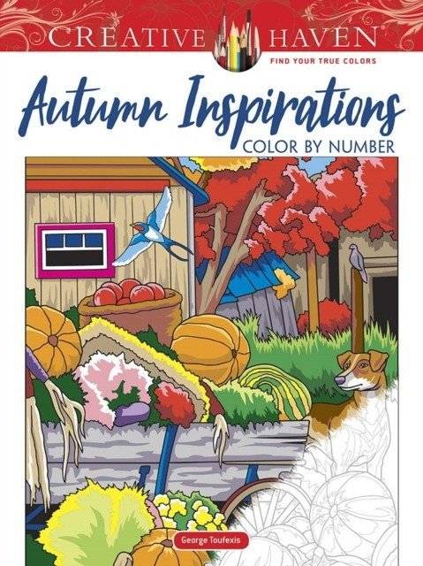 Осенние Вдохновения. Раскраска по номерам | Autumn Inspirations: Color by Number