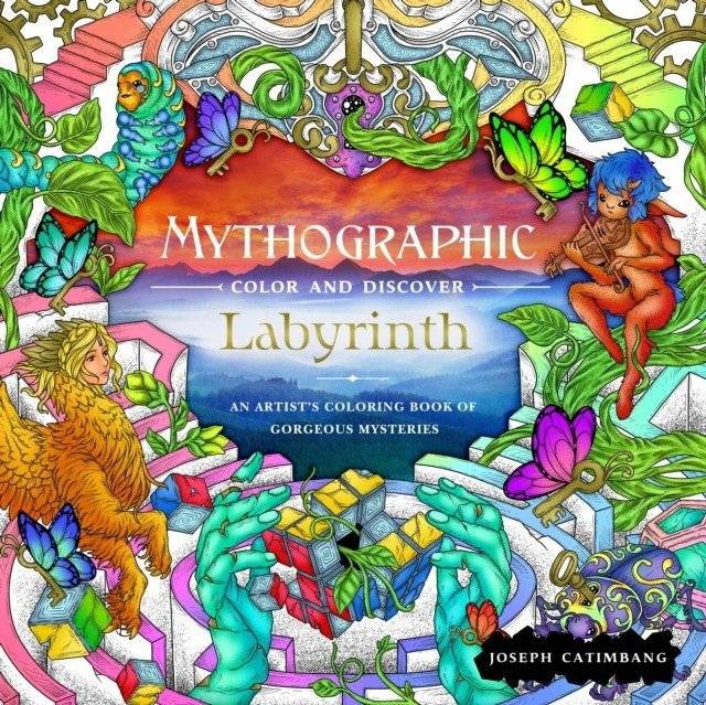 Mythographic Color and Discover: Labyrinth: An Artist's Coloring Book of Gorgeous Mysteries | Mythographic Color and Discover: Labyrinth: An Artist's Coloring Book of Gorgeous Mysteries