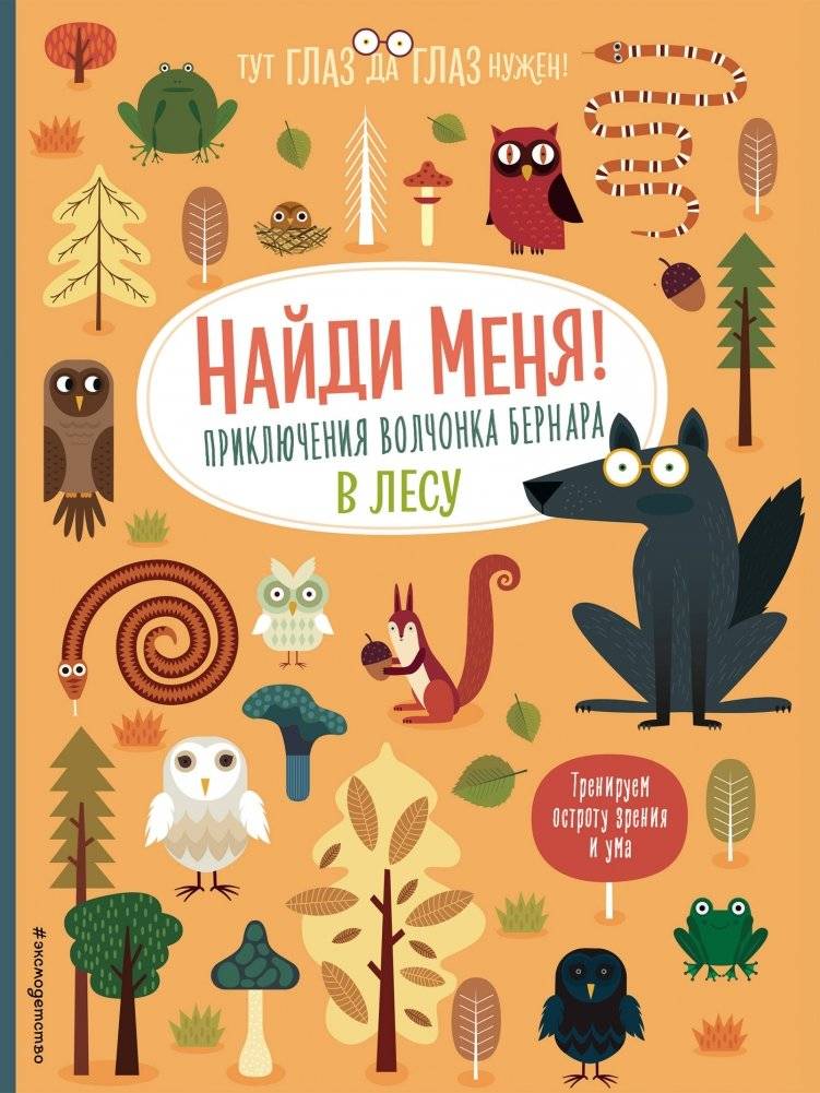 Найди меня! Приключения волчонка Бернара в лесу | Find Me! The Adventures of Bernard the Wolf Cub in the Forest