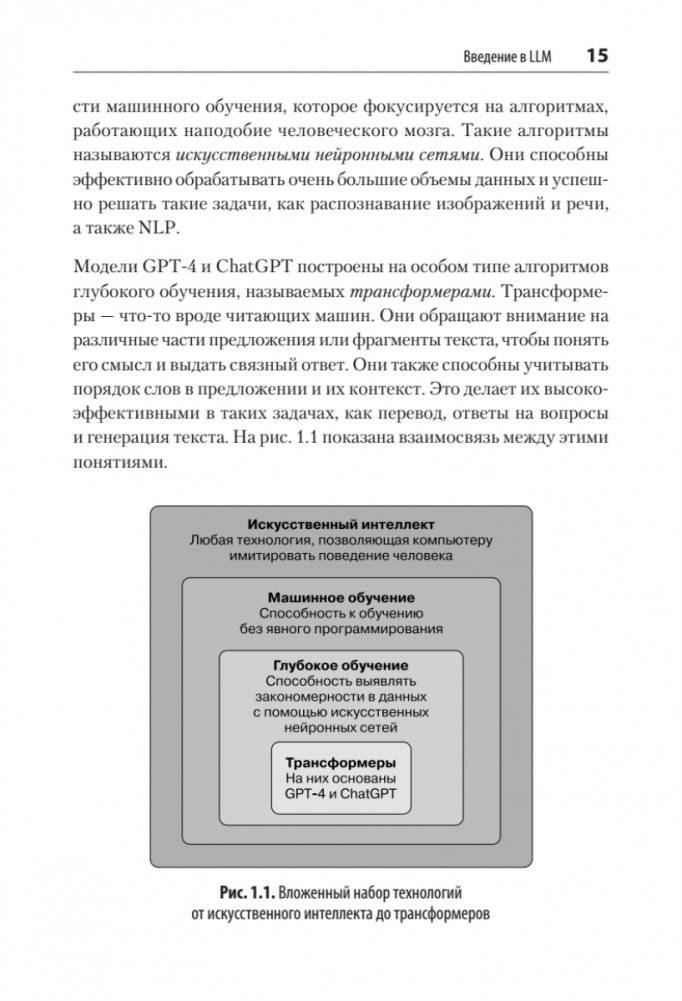 Разработка приложений на базе GPT-4 и ChatGPT фото книги 8