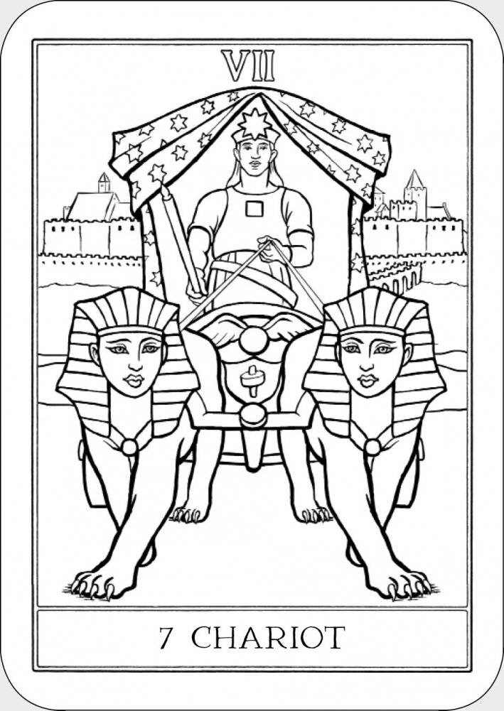 Colour Your Own Tarot Book & Card Deck фото книги 5