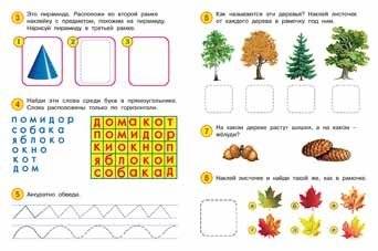 Развивающие задания, 4-5 лет фото книги 2