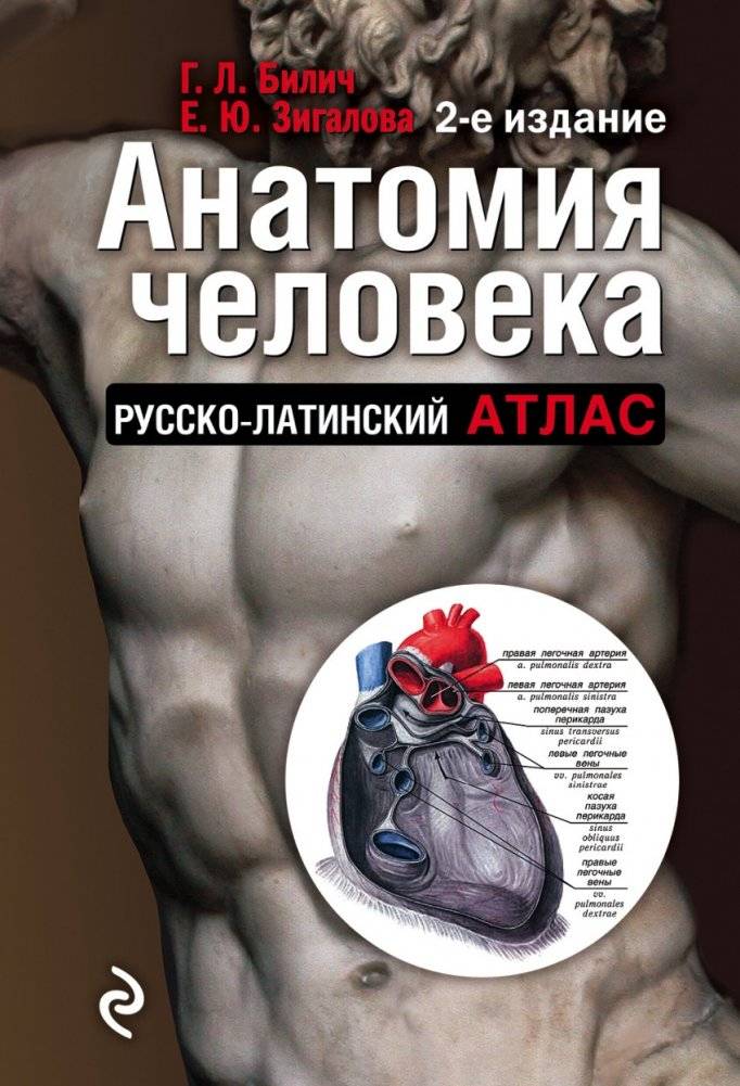Анатомия человека. Русско‑латинский атлас | Human Anatomy Atlas: Russian‑Latin Edition