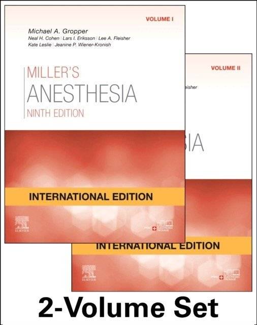 Miller's Anesthesia International Edition. 2 Volume Set | Miller's Anesthesia: International Edition (2 Volume Set)