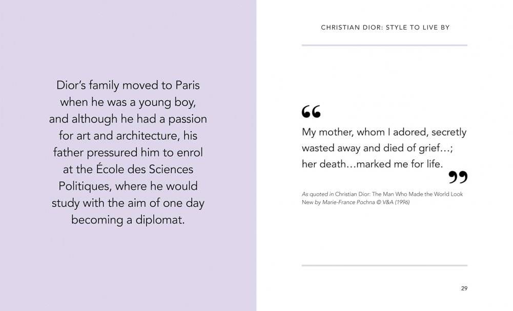 Little guide to Christian Dior фото книги 4