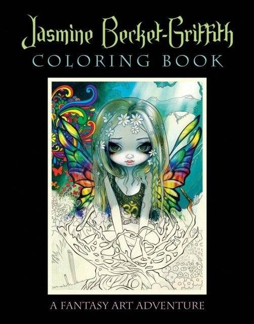 Раскраска от Жасмин Беккет-Гриффит | Jasmine Becket-Griffith Coloring Book