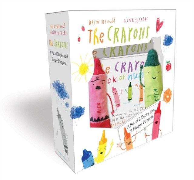 Крайонс: Набор книг и пальчиковых кукол | The Crayons: Book and Finger Puppet Set