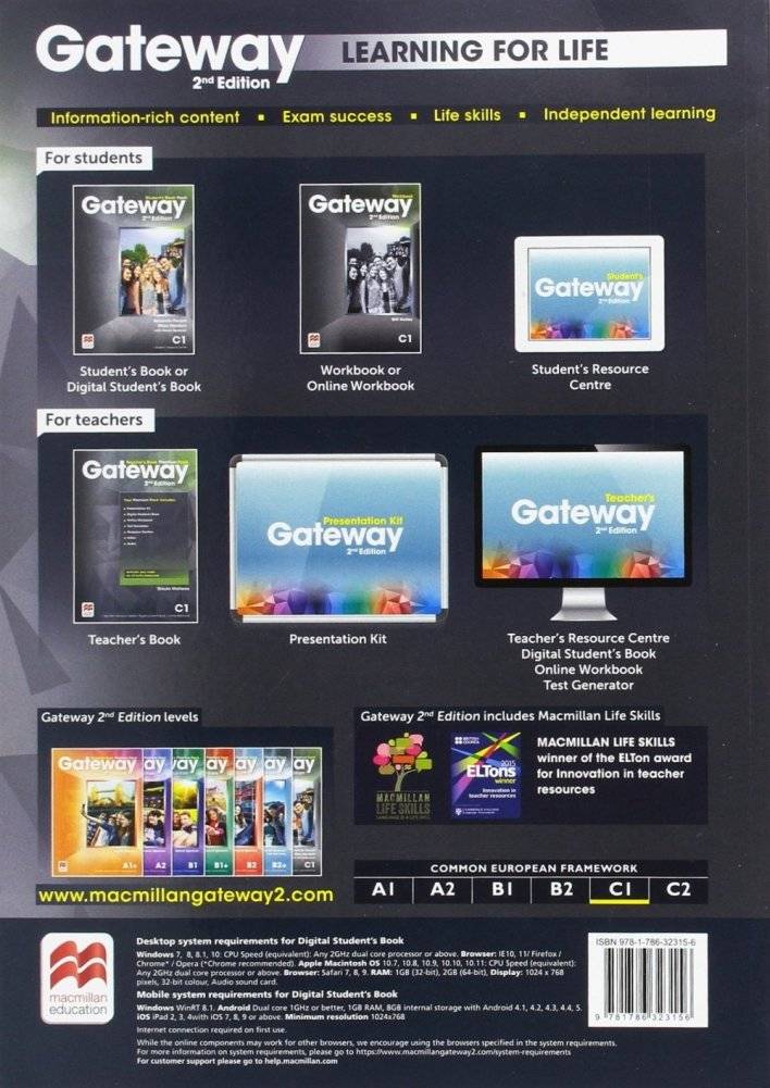 Gateway C1. Student's Book Pack фото книги 2