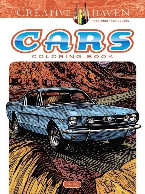Creative Haven Cars Coloring Book | Creative Haven Cars Coloring Book