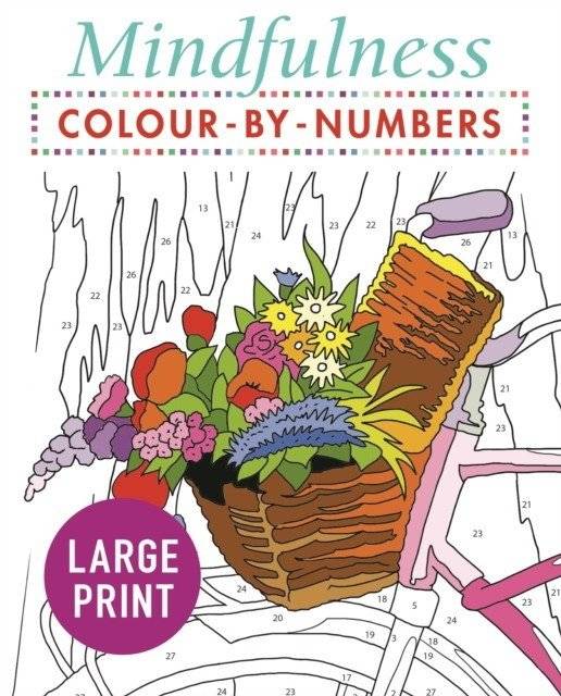 Mindfulness Colour-By-Numbers Large Print | Mindfulness Colour-By-Numbers Large Print