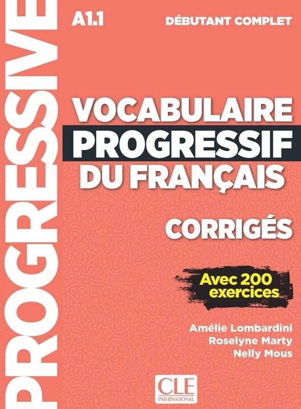Vocabulaire progressif du francais | Progressive French Vocabulary Workbook
