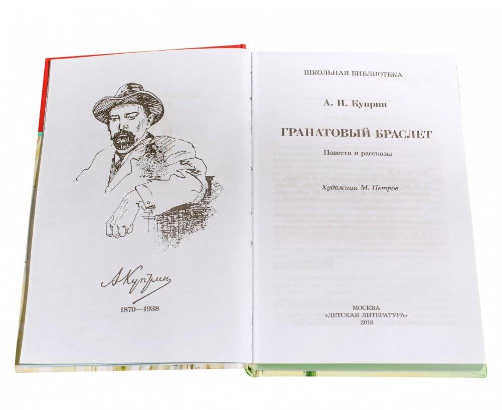 Гранатовый браслет фото книги 2