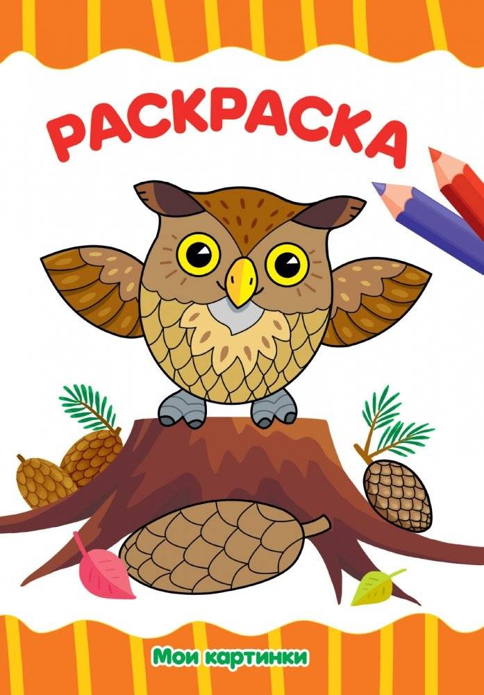 Раскраска. Мои картинки | Coloring Book. My Pictures