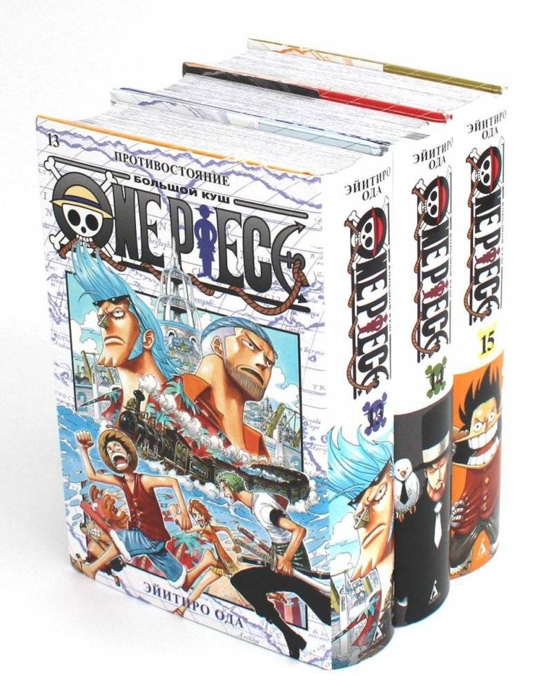One Piece. Большой куш 13-15. Манга (комплект из 3-х книг) | One Piece: East Blue Saga Volumes 13-15 Manga Box Set